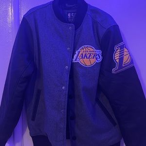Ultra Game NBA Lakers Classic Varsity Jacket